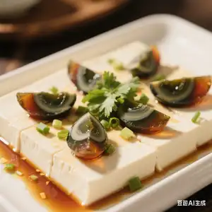 Tofu sa stoletnim jajima | 皮蛋豆腐