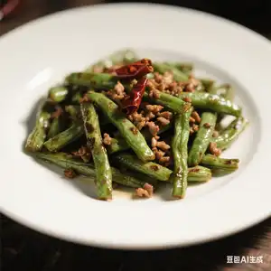 Suvo przene boranije | 干煸四季豆